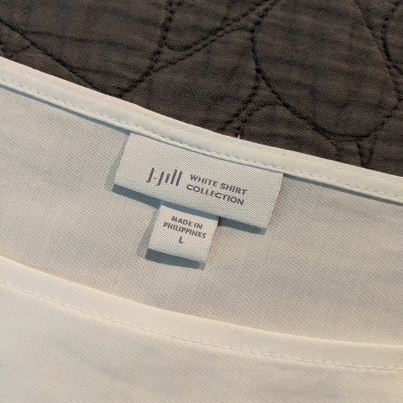 White J. Jill blouse - Picture 3 of 5